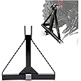 3 Point 2 Receiver Trailer Hitch Category 1 Tractor Tow Hitch Drawbar Adapter with One Year Warranty