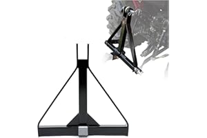 EGO BIKE 3 Point 2 Receiver Trailer Hitch Category 1 Tractor Tow Hitch Drawbar Adapter with One Year Warranty