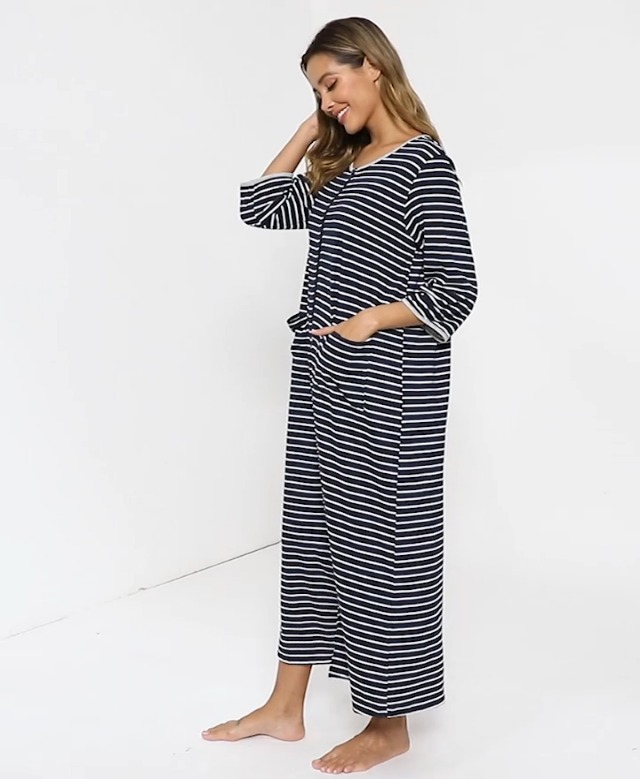 6 Bloggerlove+Front+Nightgown+Pocket+Loungwear