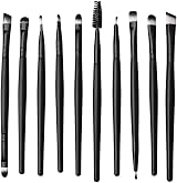 ZHIYE Makeup Brush Set 20 Pcs Professional Face Eye Travel Black view 4