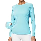 Heathyoga Rash Guard for Women UPF 50+ SPF UV Protection Shirts for Women Long Sleeve Swim Shirts for Woman Sun Shirt