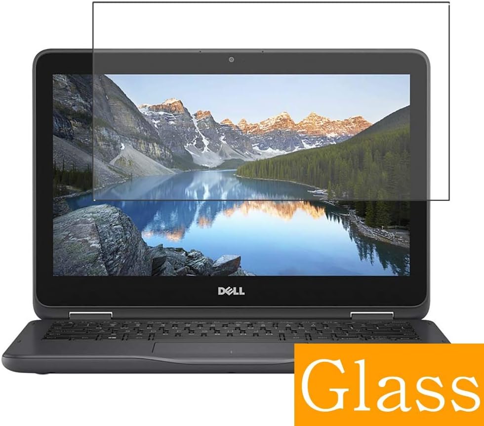 Synvy Tempered Glass Screen Protector for Dell New Inspiron 11 3000 2in1 3185 2018 11.6" Visible Area Protective Screen Film Protectors 9H Anti-Scratch Bubble Free