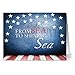 Note Card Cafe Patriotic Greeting Cards with Envelopes (Pack of 36) Unique Patriotic Phrases Design | Red Envelopes Included | Blank Note Card, Glossy Cover