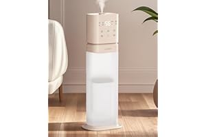 AILINKE Humidifiers for large room,8L/2.1Gal Humidifiers for bedroom,5 Ambient Lights,Top Fill,Cool Mist, 360° Nozzle, Essent
