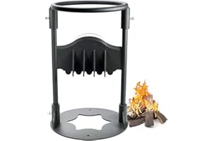 ZILAMGOO Ultimate Heavy Duty Wood Splitter - Detachable with Enhanced Structure and Weight, No Sharp Edge, Perfect Firewood Splitter and Kindling Cracker