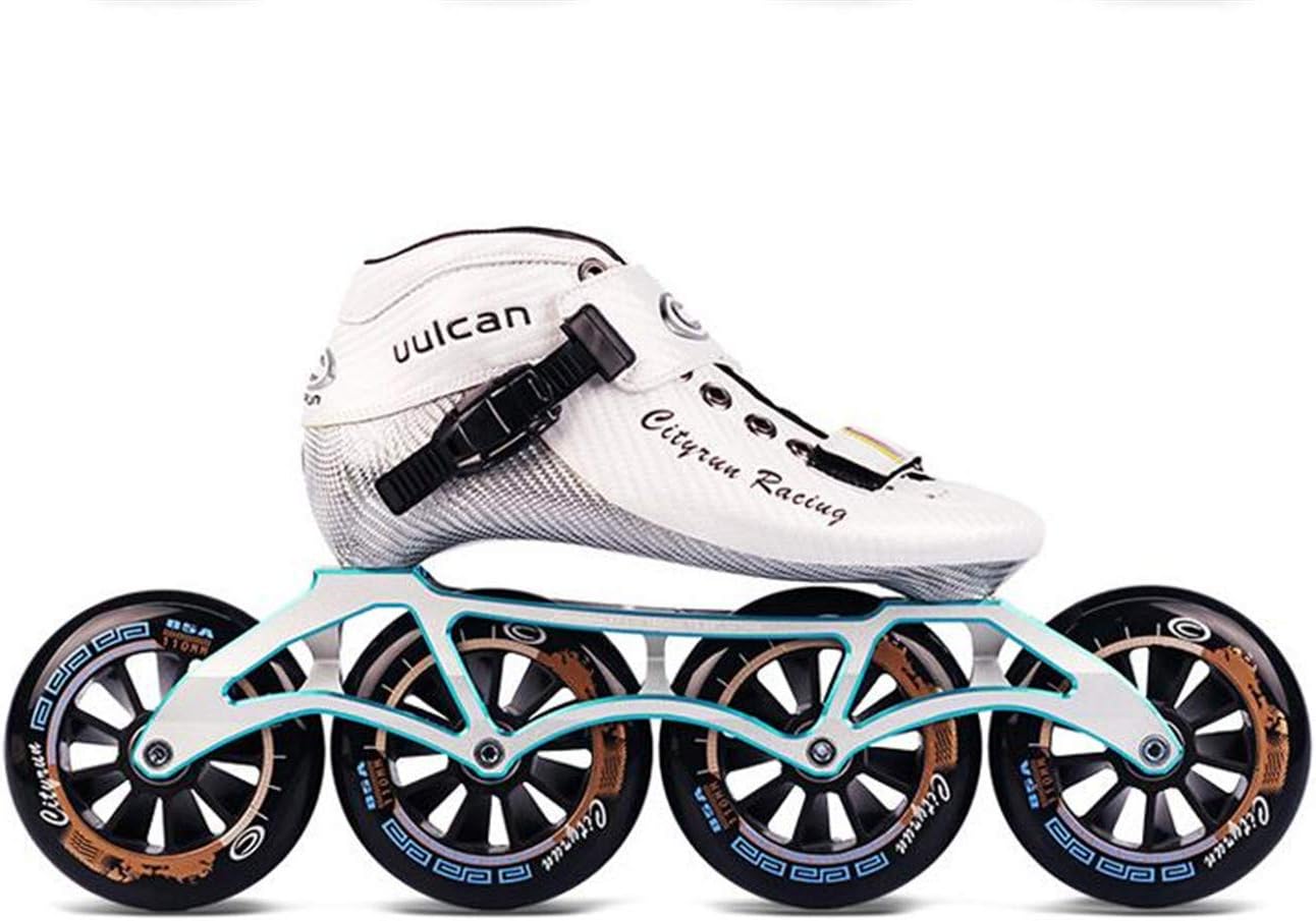 TTYY Botas de Fibra Profesional Velocidad Patines en línea Mujeres ...