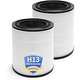 4000 Replacement Filter Compatible With BOSCH 4000 Air Purifier,3-In-1 HEPA Activated Carbon Filter 2 Pack