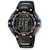 Casio SGW100 Series | Digital Watch
Compass | 200M WR | 100 SEC Stopwatch | Twin Sensor for Direction
Temperature | Low T