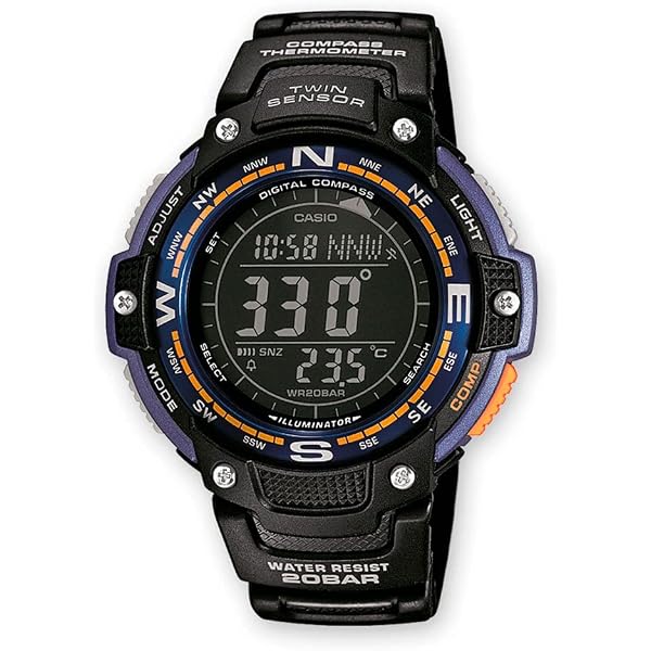 Casio Orologio Sportivo STLS-110H-1B2CF - Solare, Cronometro 1/100s, 4 Sveglie, Resistente 100m - Modulo 3441 - Cassa 40mm