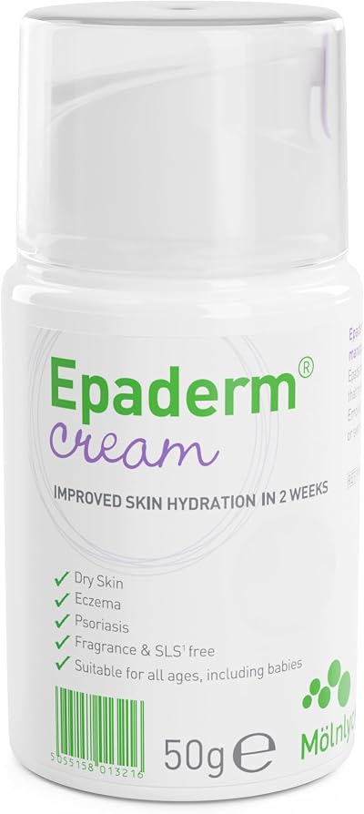 Epaderm Cream 50g Emollient for Dry Skin Relief - Moisturiser
