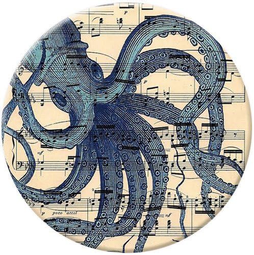Bosen Expanding Cell Phone Holder Stand Mounts, Multifunction Grip Mounts For iPhone, Tablet-Octopus