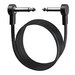 GOGHOST 3FT Guitar Patch Cables, 1/4" TS Right