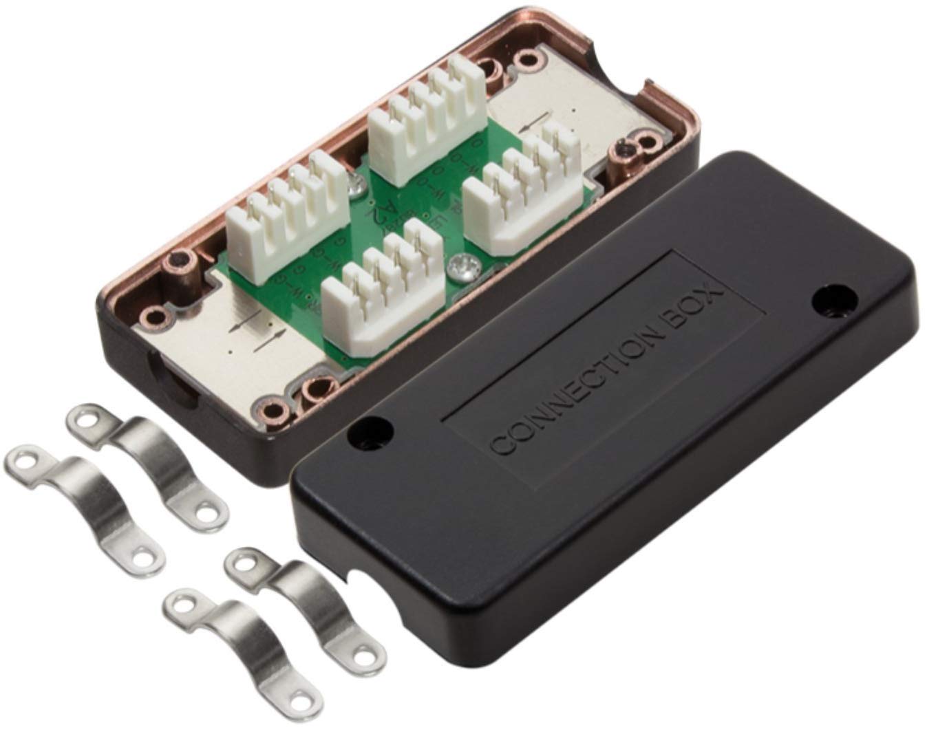 Odedo 3 pieces LSA connection module for Cat 7 and Cat 6A (also Cat 6, 5e) with instructions, LSA connector for and extending network cable and installation cable, connection box