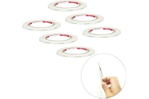Sookwang Double Sided Adhesive Tape (scor-Tape) for Craft 3mm25m-6pcs