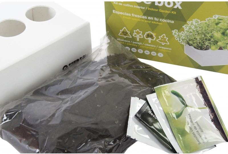 Hogar y más - Kit Huerto Urbano Interior. Especias aromáticas ...