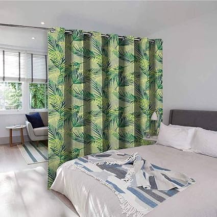 Amazon Com Unoseks Lanzon Palm Leaf Blackout Gromets