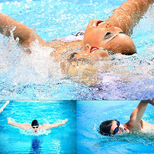 Valword 10 Pieces Waterproof Swimming Nose Clip Silicone Nose Protector for Training Protector Swimming Beginners, Adults Kids Using Training, Beige
