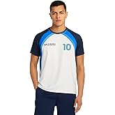 Messi Mens Heatwave Tee, Lifestyle Short Sleeve T-Shirt, Standard Fit with Graphic