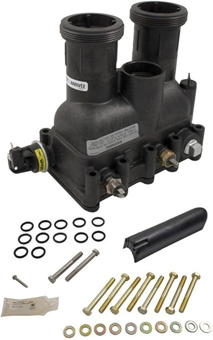 Amazon Com Pentair 0016 Manifold Replacement Kit Pool And Spa Heater Outdoor Spas Garden Outdoor
