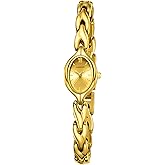 JIANDUN Vintage Women's Oval Bracelet Watch, Waterproof Stainless Steel Band with Adjustment Tool, Retro Ladies Quartz Wristwatch, Perfect for Daily Wear and Special Occasions