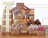 Godiva Milk and Dark Chocolate Tower