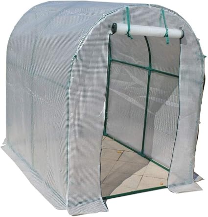 Invernadero Blanco Al Aire Libre Invernadero, Invierno Gran Paseo En