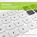 AUVON TENS Electrodes 24-Pack, 2nd Gen Latex-Free Replacement Pads Electrode Patches (FDA Cleared) with 3.5mm Snap Connector for HealthmateForever, Nursal, Kedsum, Techcare, Tec.Bean, Vive, CNXUS