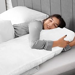 BEDELITE Body Pillow Cover with Zipper