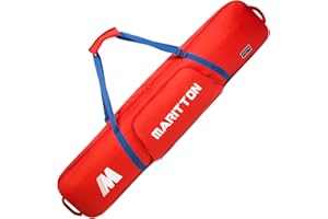 MARITTON Padded Snowboard Bag- Perfect for Air Plane Travel for Snowboard, Goggles, Gloves, Ski Outdoor Camping,Available Length in 155cm 165cm.
