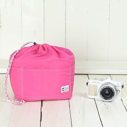 Amazon ミーナ 一眼レフ用 ミラーレス一眼用 インナーケース インナーバッグ フューシャピンク ミーナ ノートパソコンアクセサリ 通販