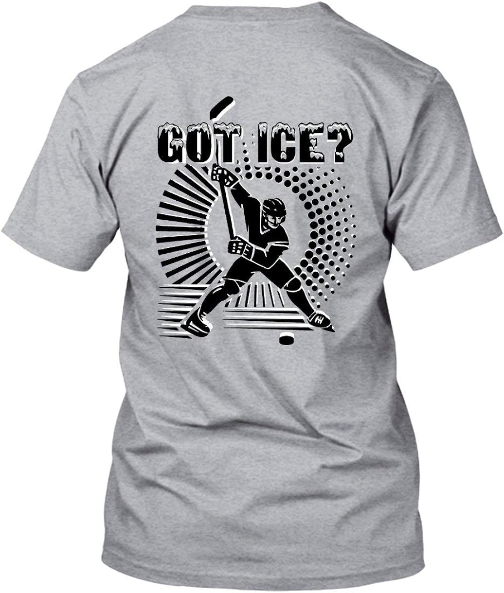 Ice Hockey, Got Ice Tee Shirt, Shirt, Adult Unisex Tshirt
