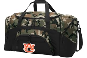 BROAD BAY Large Auburn Duffel Bag CAMO Auburn University Suitcase Duffle Luggage Gift Idea for Men Man Him!