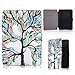 HAOCOO Ultra Slim Leather Smart Case Cover Build in Magnetic [Auto Sleep/Wake] Function for All-New Amazon Kindle Paperwhite (Tree of Life)