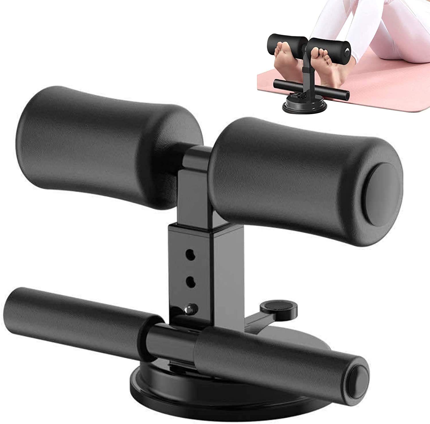 Aspiration Sit-Up Bar Floor Exercise Stand, Adjustable Support de Cheville Rembourré, Travel-Friendly Fitness Equipment1