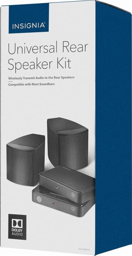 insignia universal rear speakers