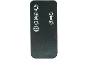 HCDZ Replacement Remote Control for Dimplex EF2570 6909450159 9601131300RP EF2870L 9601140600RP EF2570G Electric Firebox Insert