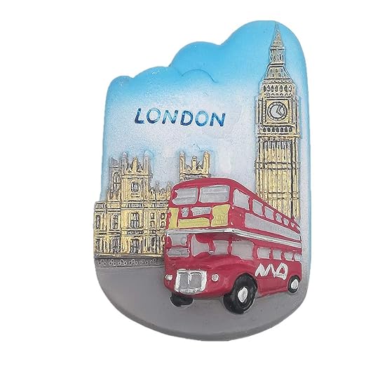 MUYU Magnet Imán para Nevera con diseño de Londres en 3D, para ...