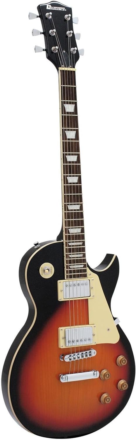 showking Electric Guitar METEOR CLASSIC with Assessory Pack, sunburst - Rock Guitar LP Style/Classic Blues Guitar