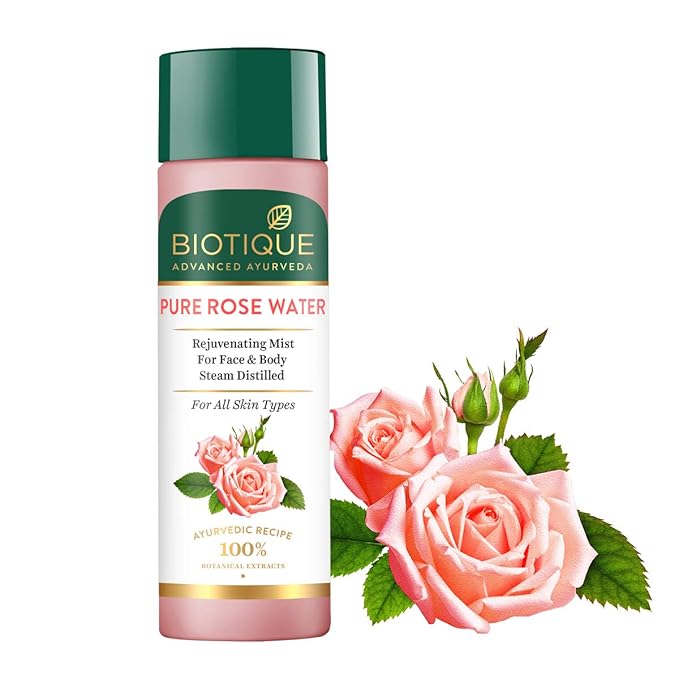 biotique rose water toner