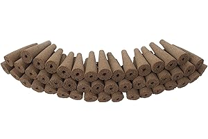 TISOHUGO 50 Pack Grow Sponges, Seed Starter Pods Growth Sponges Compatible with AeroGarden, PH-Balanced Refill Pods Gardening Accessories for Hydroponic Indoor Growing System