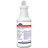 Diversey CREW 04560 Heavy Duty Toilet Bowl Cleaner &amp; Disinfectant, 23% HCI removes Rust Stains, Lime Scale with Mint Scent, Ready-to-Use, 32-Ounce