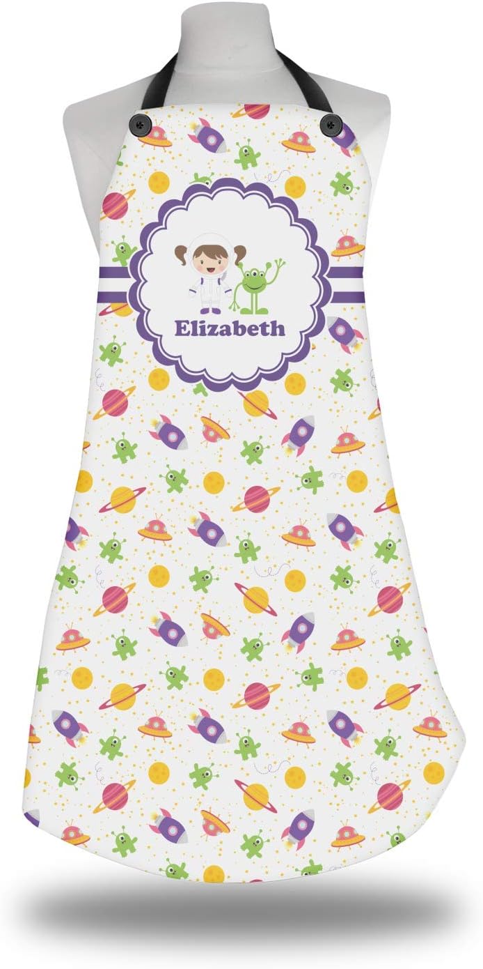 personalized girls apron