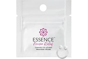 HONÉ Essence Wearable Aromatherapy Nasal Diffuser – Nausea Relief Essential Oil Nose Ring – Personal Scent Clip for Travel, Work & Everyday Use – Made in USA