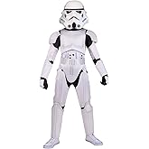 Kids Stormtrooper Deluxe Star Wars Costume | Child Jumpsuit with Mask, Gloves and Hood for Halloween
