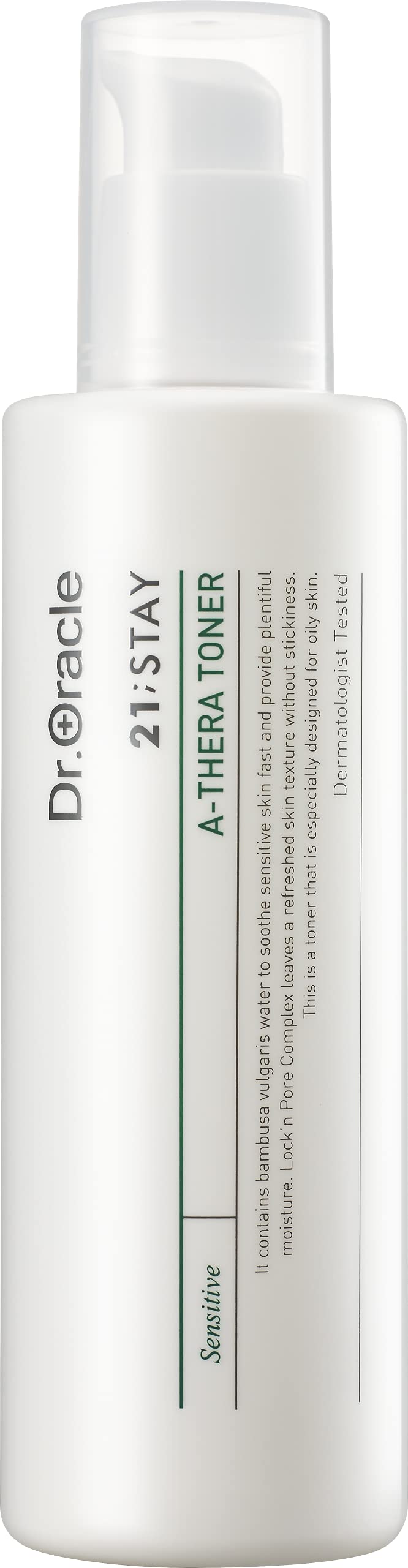 DR.ORACLE A-Thera Toner Facial Moisturizer Face Serum Korean Skincare Toner for Sensitive Skin, (4.05fl.oz.fl.), Dermatologist Tested, 21 STAY