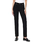 Tallemon Tall Women's 32/34/36 Inseam Straight Leg Jeans Stretch Denim Mid Rise Classic Fit Extra Long Casual Pants