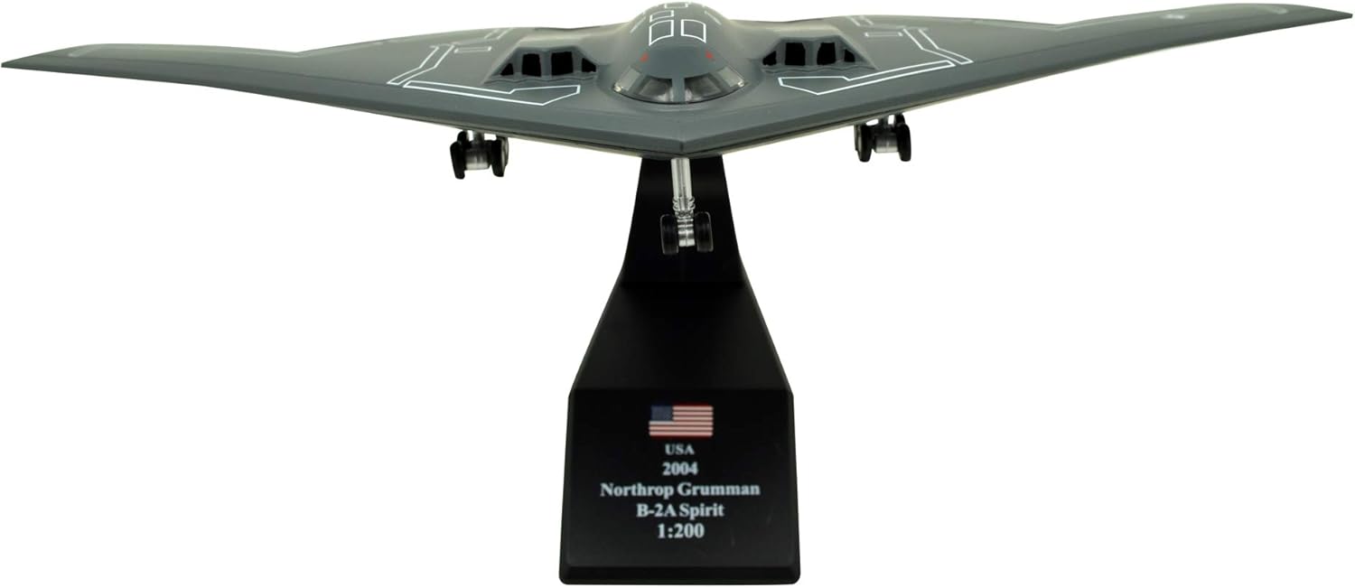 1:200 Northrop Grumman B-2 Spirit Stealth Bomber Metal Plane Model