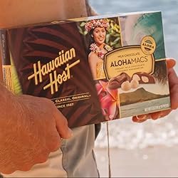 Hawaiian Host Aloha Macs Milk Chocolate Macadamia