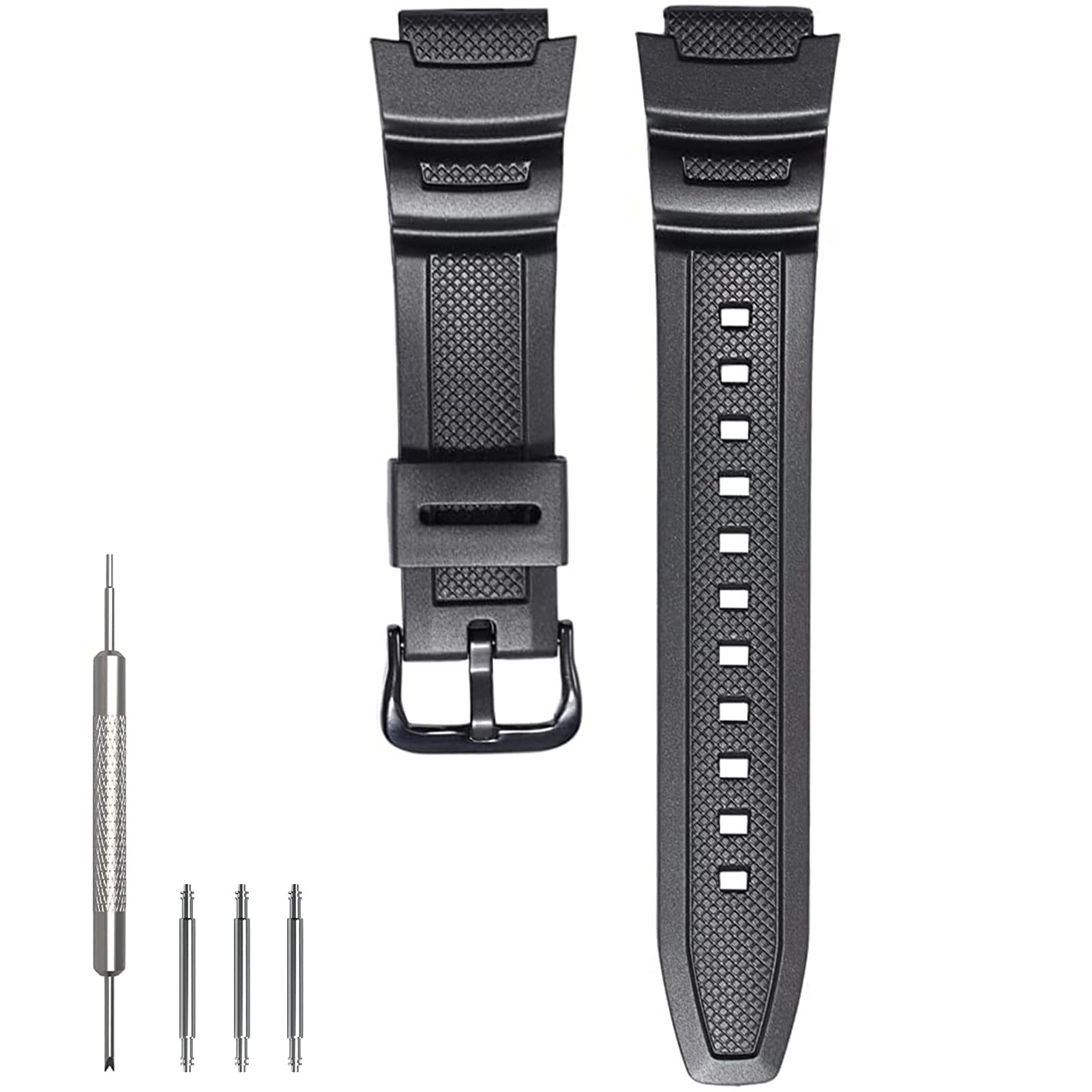 Resin Replacement Watch Strap Men Band for Casio