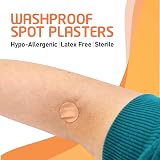 JFA Medical Washproof Spot Plasters 22 x 22mm 100 Plasters Per Box view 7